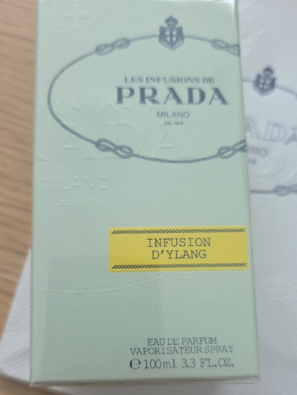 Prada Infusion d'Ylang Eau de Parfum 3.3oz NEW With Bag - Picture 2 of 4
